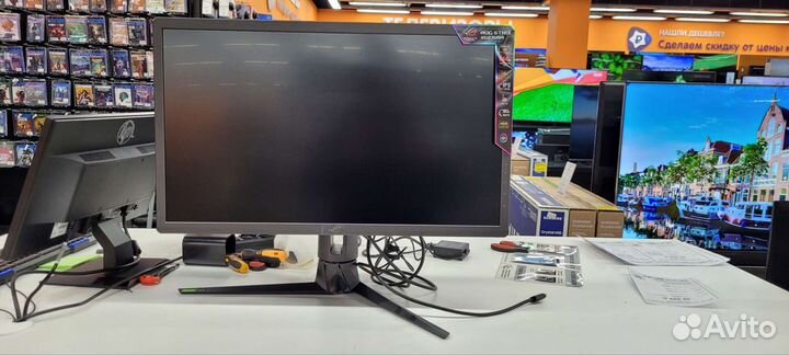Игровой монитор asus rog strix xg27uqr 4К 144гц