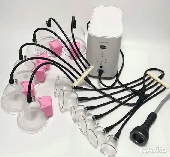 Массажер баночный Биботинг Паук с горячим вакуумом