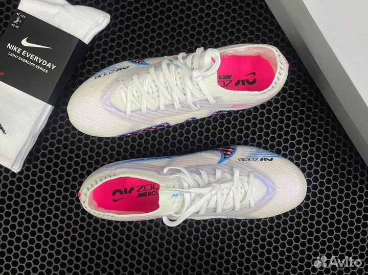 Бутсы nike air zoom vapor 15 elite fg