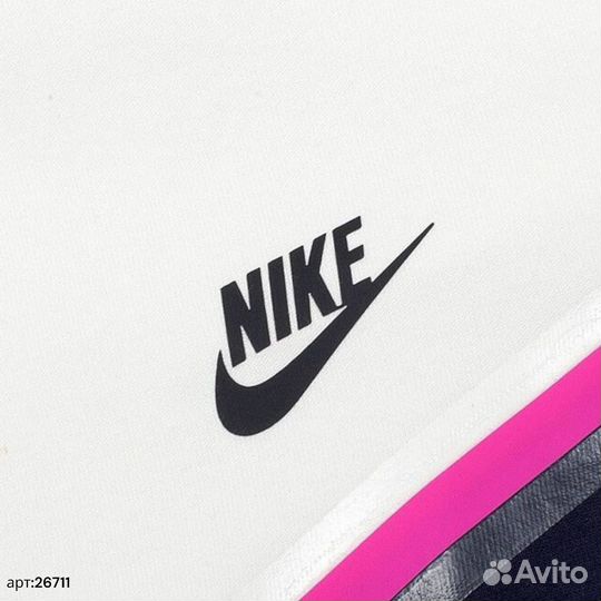 Молодежный зип худи swoosh на молнии новая 44(XS/S)