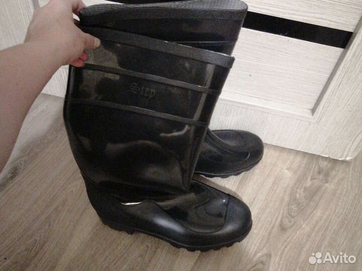 Резиновые сапоги 43 размер
