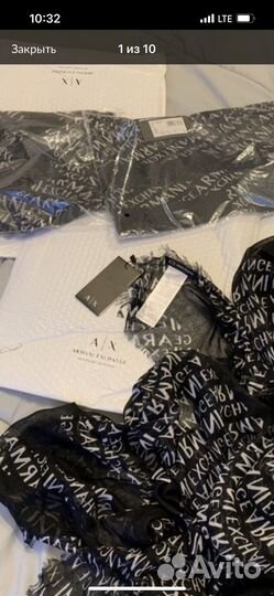 Палантин Armani Exchenge оригинал новый