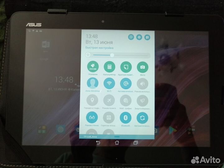 Планшетный компьютер Asus