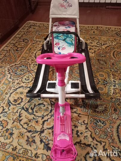 Детский снегокат