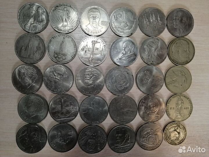 Юбилейные рубли СССР