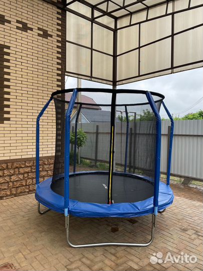 Батут С внутренней сеткой