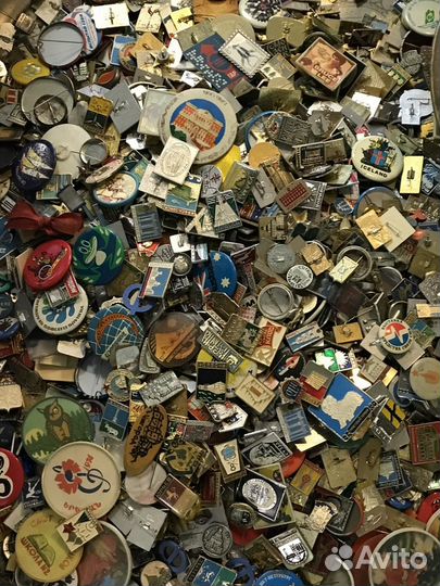 Значки СССР коллекция