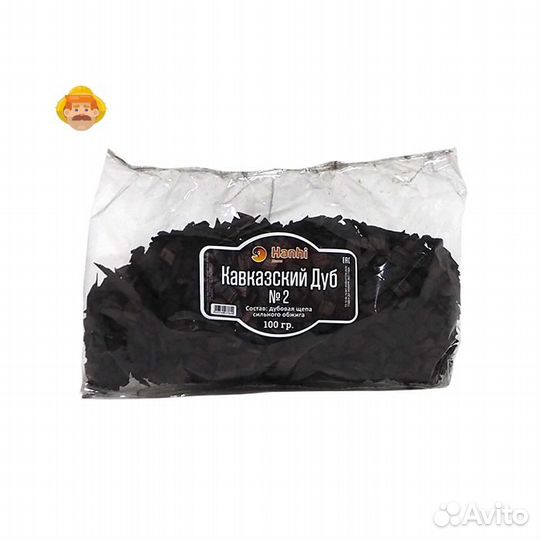 Дубовые чипсы для настаивания сильный обжиг 100 гр