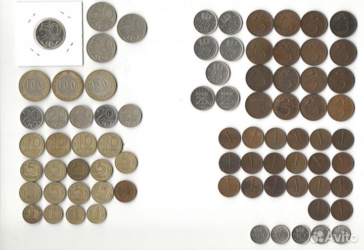 Монеты Казахстана, Нидерландов