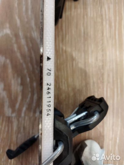 Горные лыжи с ботинками