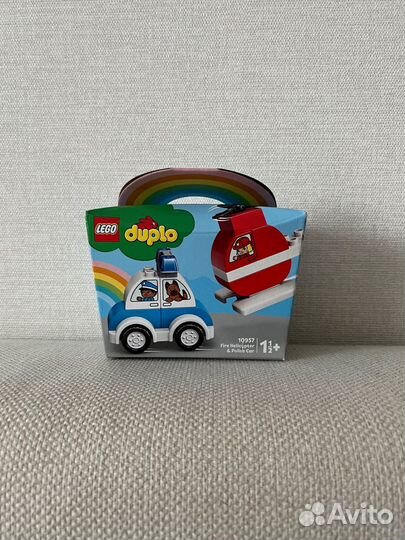 Новый lego duplo полицейский автомобиль 10957