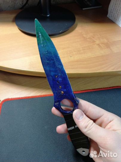 Скелетный нож из дерева (cs:go)