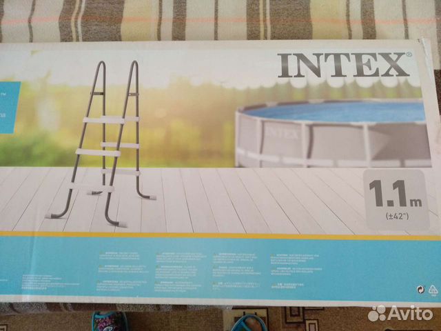 Лестница для каркасного бассейна