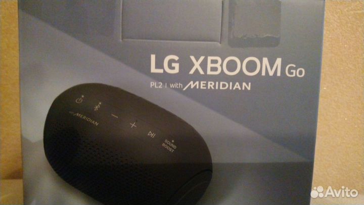 Портативная колонка LG Xboom Go PL2 жёлтая