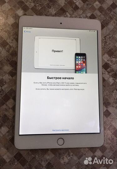 Apple iPad mini 16gb wi fi cellular