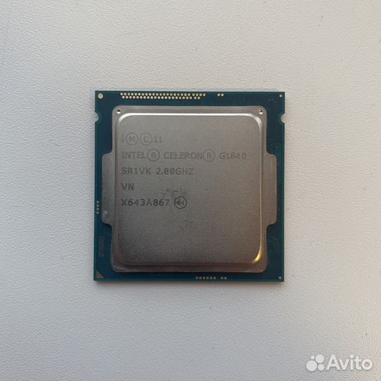 Процессор intel celeron g1840