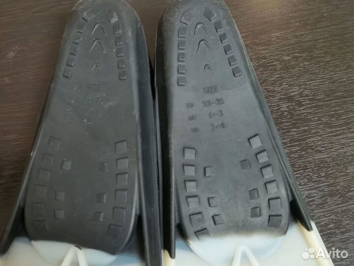 Ласты для плавания детские