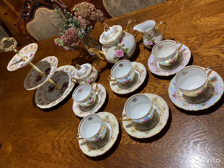 Чешский чайный сервиз