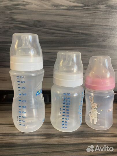 Бутылочки avent