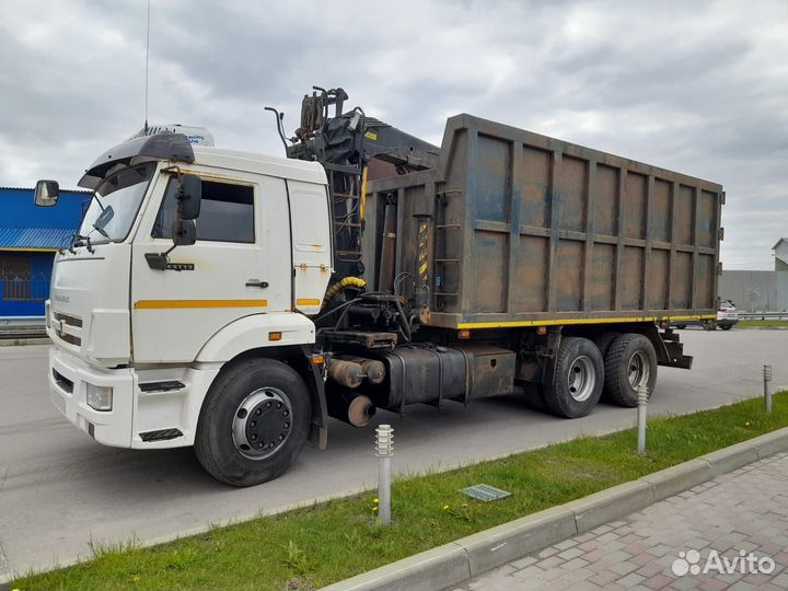 КАМАЗ 65115 с КМУ, 2019