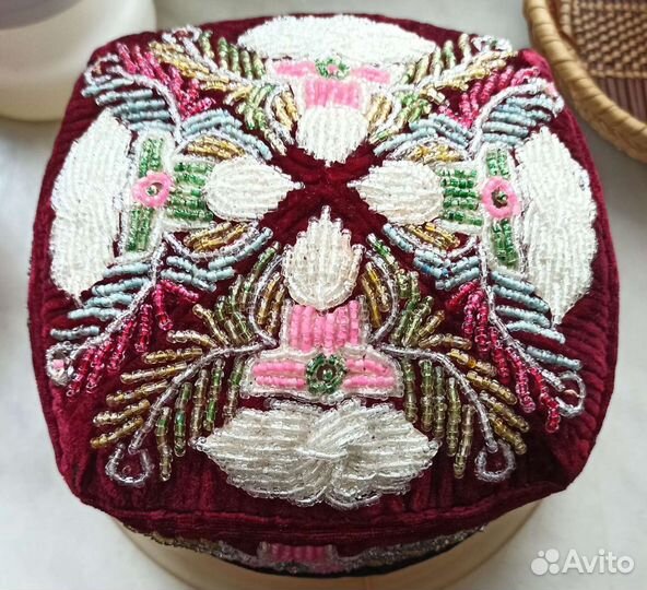 СССР. Тюбетейка узбекская, ручная работа