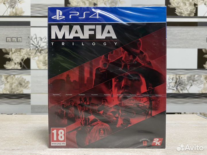 Mafia Trilogy (Мафия Трилогия Новый Диск) Sony PS4