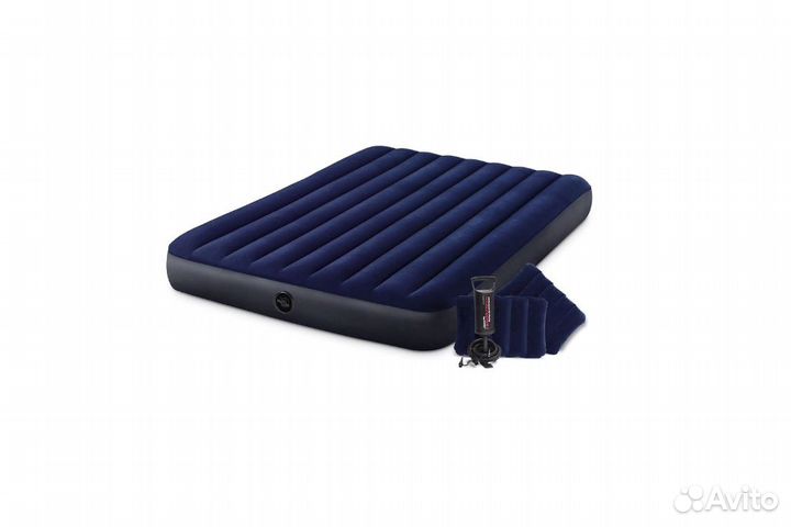 Матрас надувной 152х203х25см двуспальный
