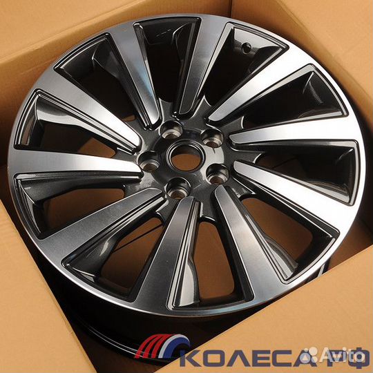 Диски 947D 9.5/21 5x120 ET40 d72.6 grey machine face