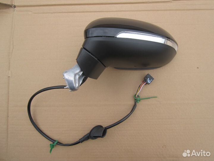 Зеркало левое 6 конт Volkswagen Passat B8 2015-20