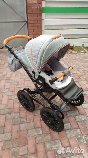 Коляска 2 в 1 adamex sofia