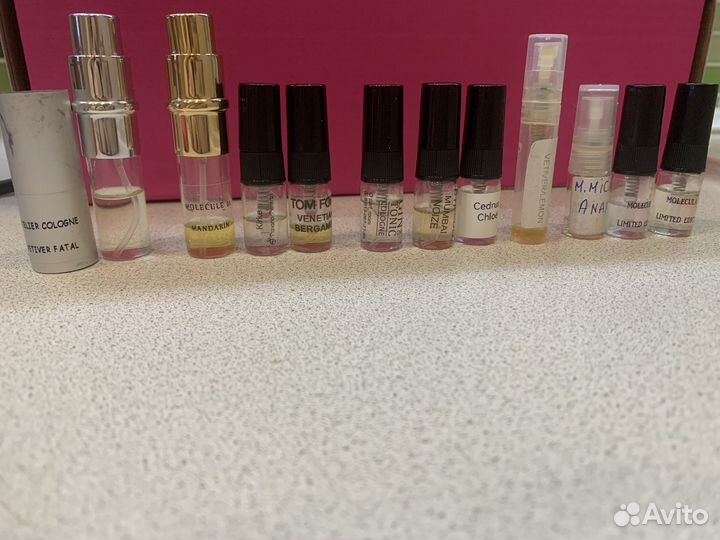 Пробники селективной парфюмерии