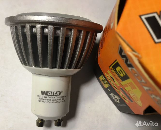 Светодиодные лампы Диммируемые Wolta 6 watt