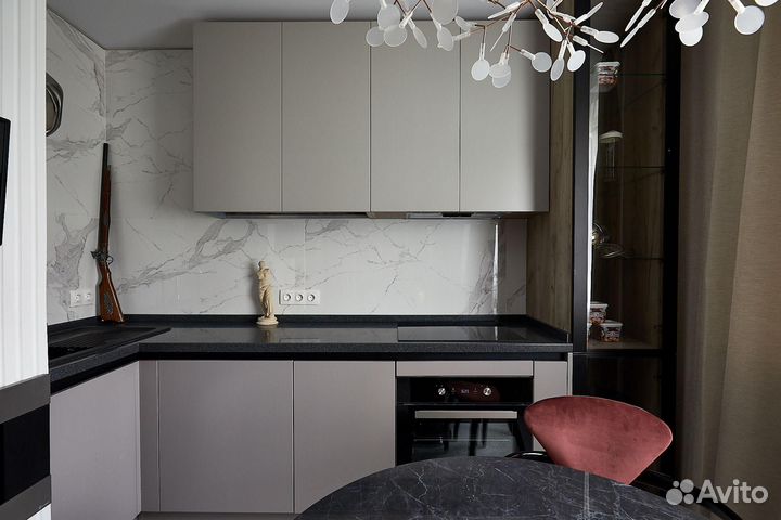 Кухня на заказ из мдф под ключ