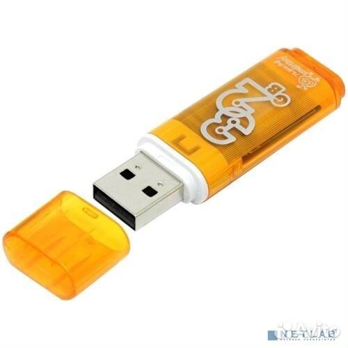 Smartbuy USB Drive 32Gb Glossy series Orange SB32g