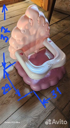 Стул для куклы беби бона