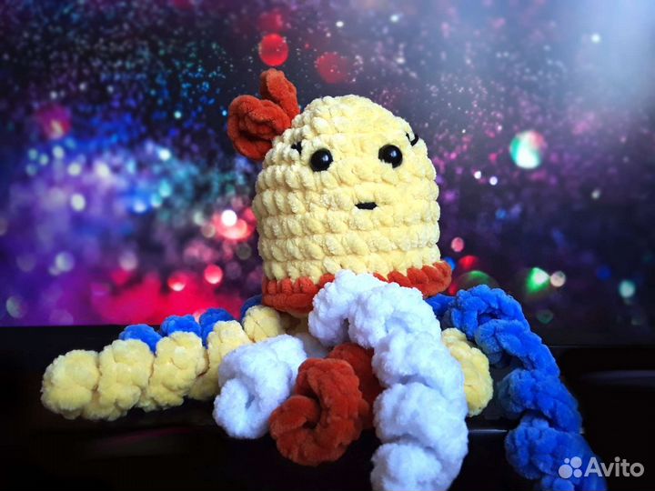 Вязаные игрушки ручной работы