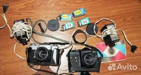 Фотоаппараты Зенит ET и В, в отличном состоянии