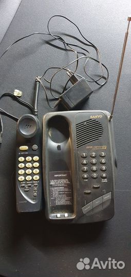 Домашний радиотелефон sanyo