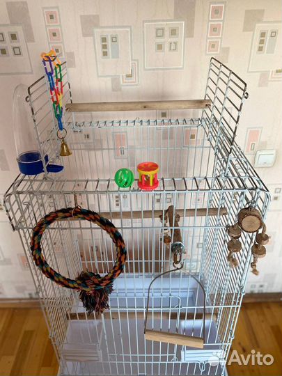 Клетка для попугая (среднего/крупного)