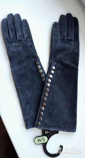 Перчатки женские кожаные новые