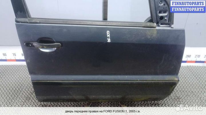 Дверь перед/право Ford Fusion (JU), 2005 1.4 Бензин