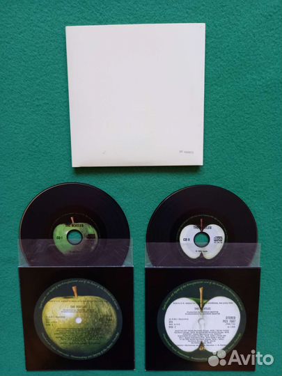 CD минивинил The Beatles White Aldum