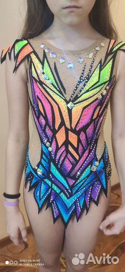 Купальник для художественной гимнастики 140-150