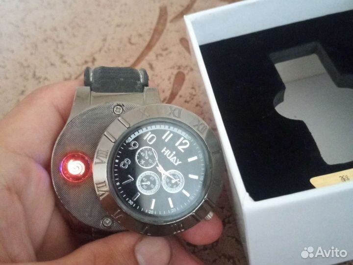 Часы мужские с зажигалкой