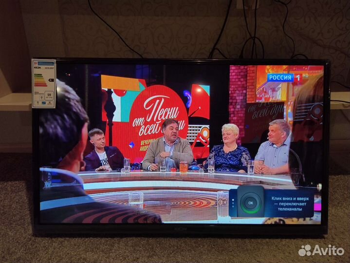 Телевизор smart tv 32 дюйма Kion