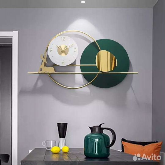 Часы кварц декор