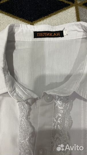 Блузка школьная 140