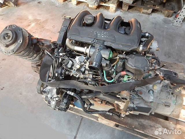 Двигатель контрактный б/у Citroen Berlingo 1.9D