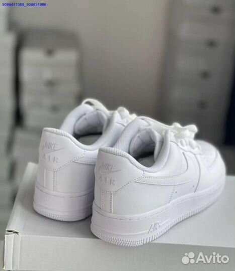 Кроссовки Nike Air Force 1 белые Оригинал