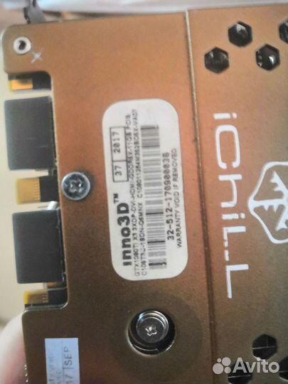 Видеокарта gtx 1080ti 11gb